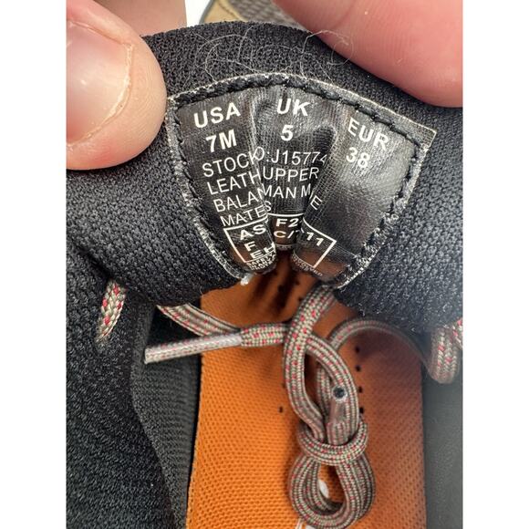 NEW Merrell MOAB 2 VENT WTPF CT Women's Work Shoe Brown US Size 7 Medium NIB - Picture 10 of 11